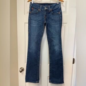 True Religion Women's Vintage Low Rise Becky Jean Size 27